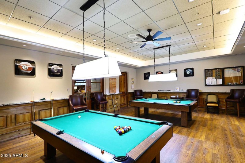 Tuscany Falls-Billiard Room