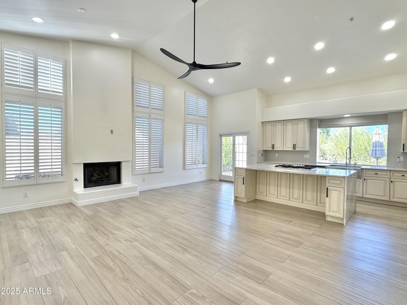 Kitchen and Family Room