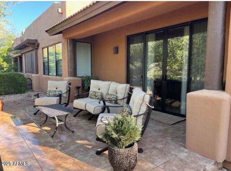 Private Back Patio