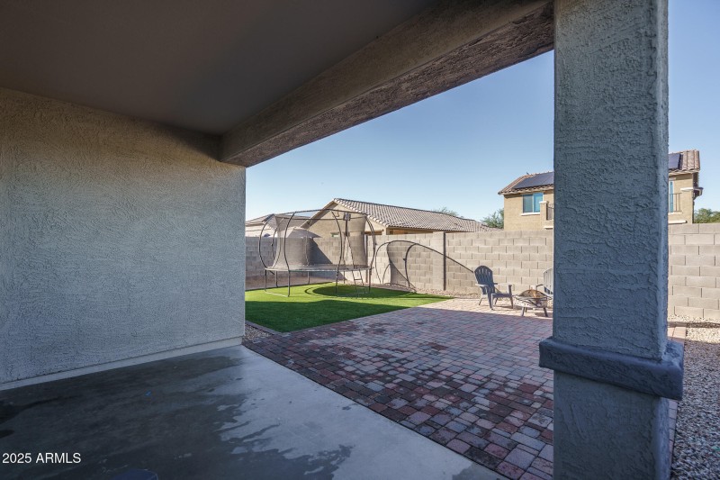 18) BACK PATIO