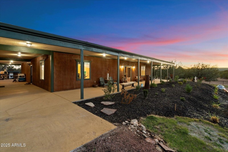 front view of property