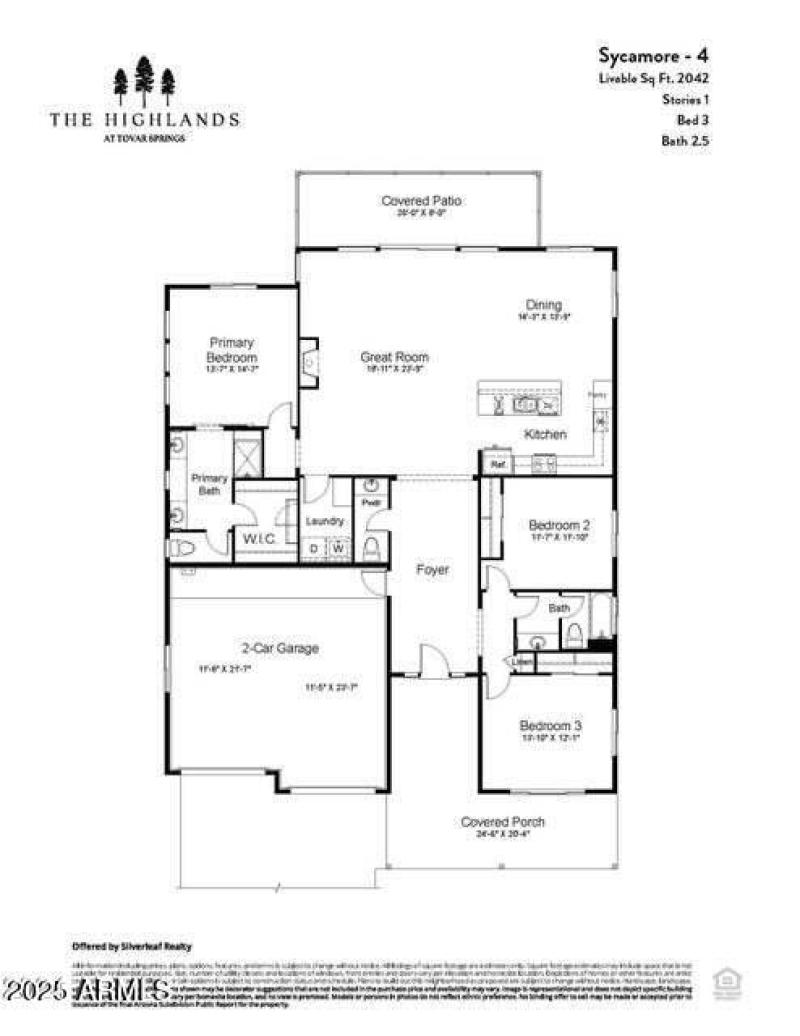 Sycamore Floor Plan
