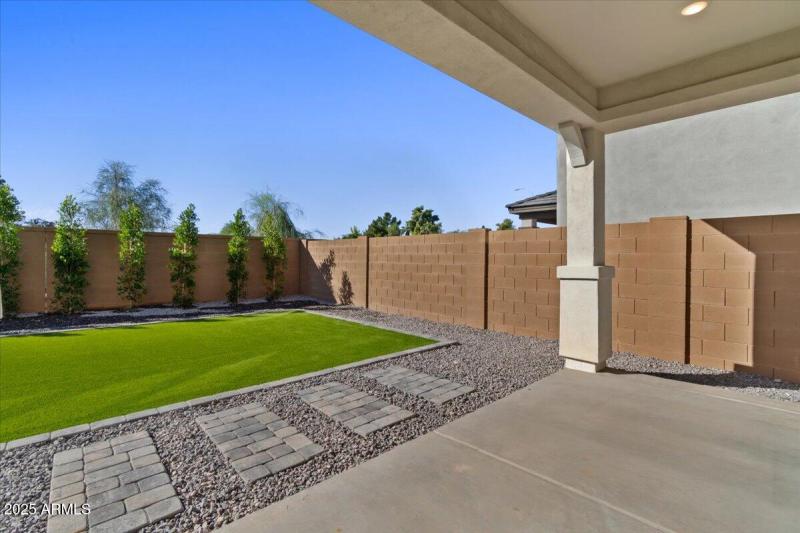 48-Back patio and yard