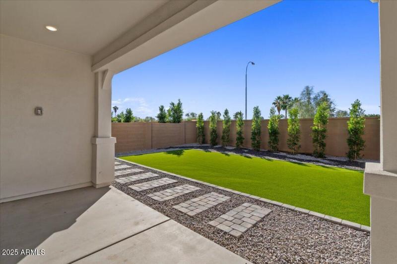 49-Back patio and yard