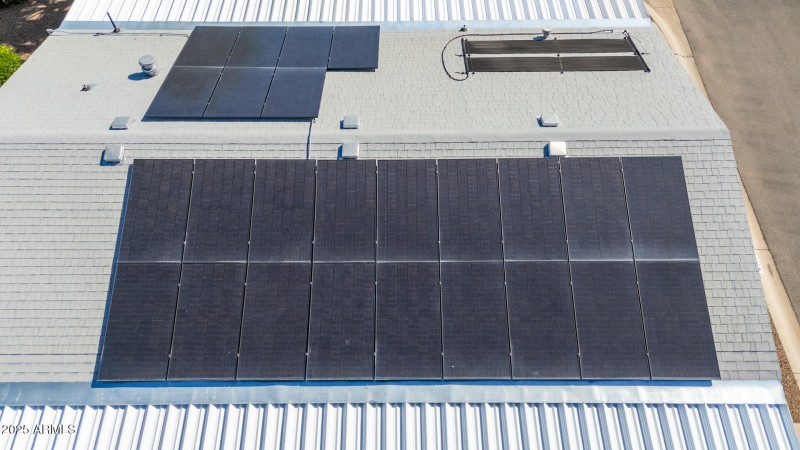 UAS Solar Panels to East