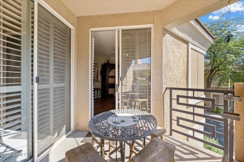 Covered Balcony