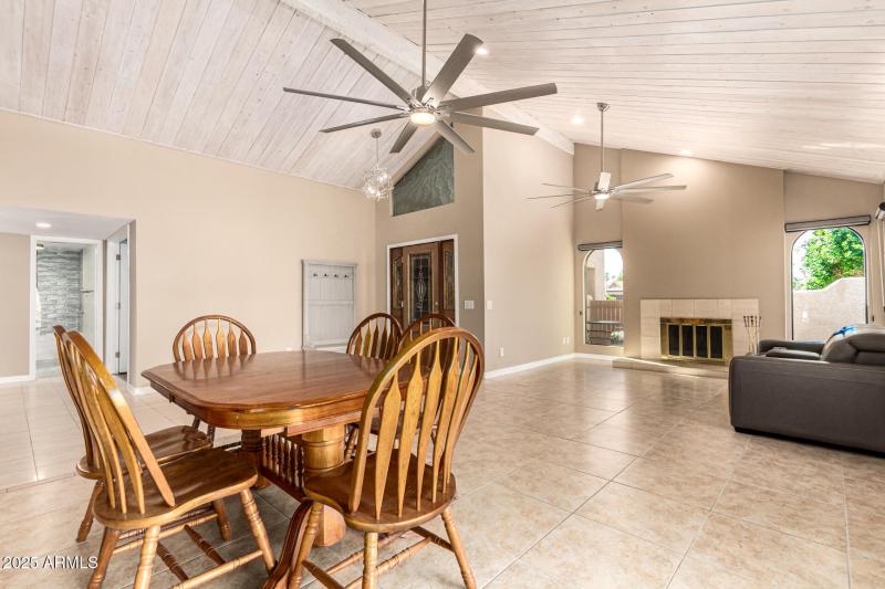 Dining area