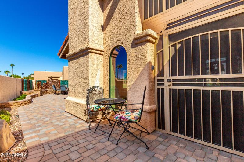 Front courtyard