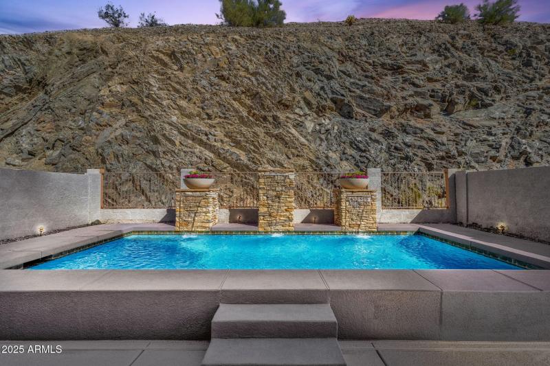 Twilight Beautiful Pool