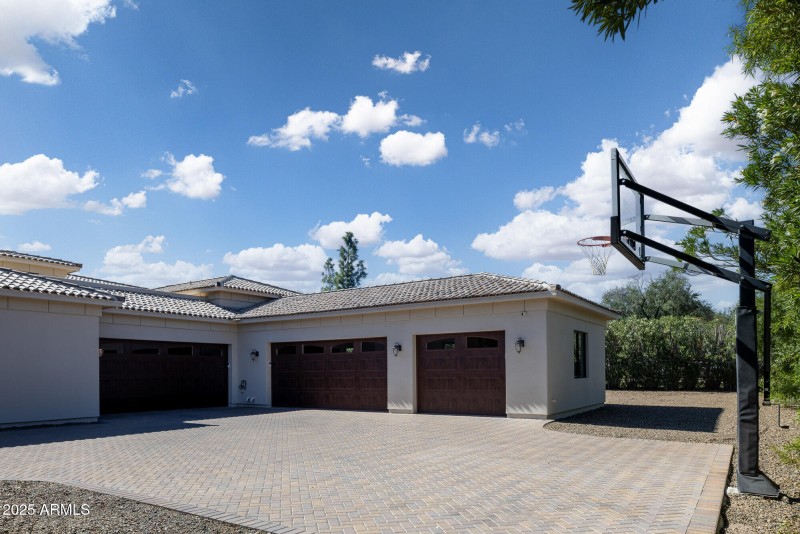 Five Car Garage (one for gym)