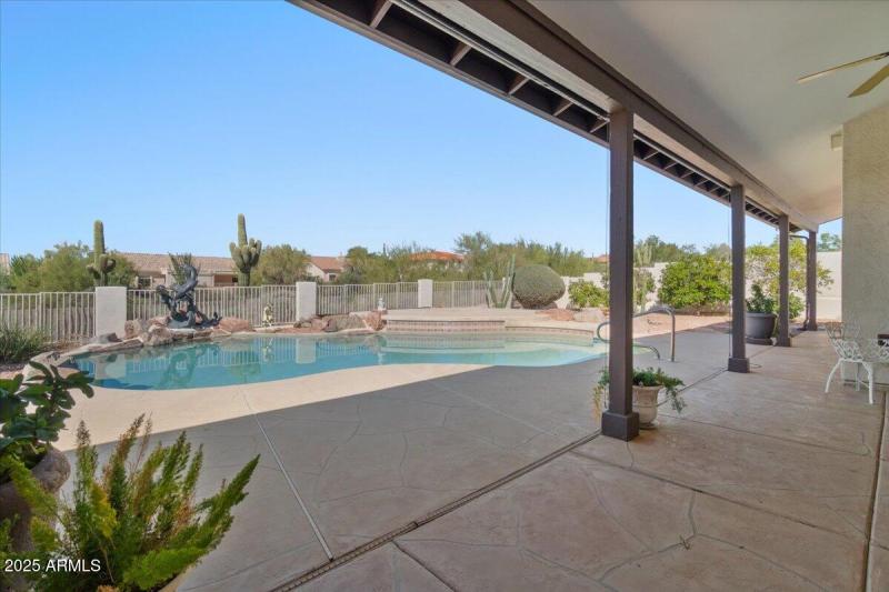 49-Back patio and pool