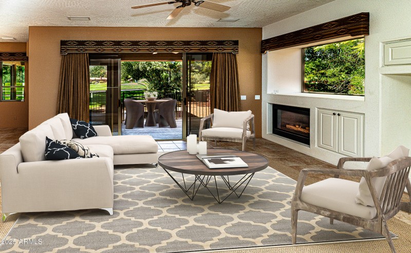 20VS Great Rm to Covered Patio