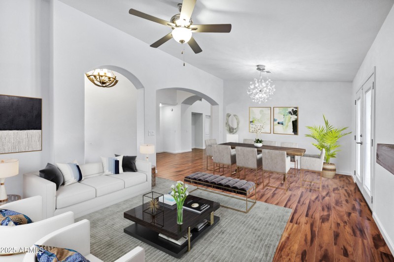 Staged Front Room