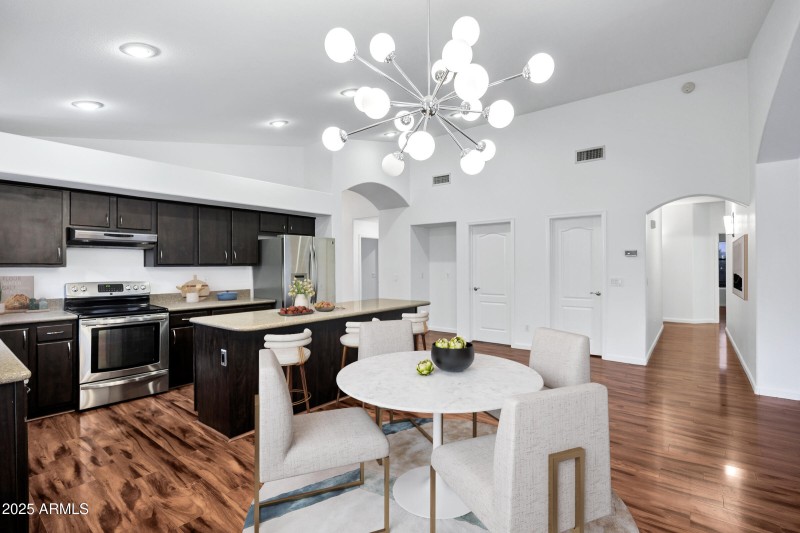 Staged Kitchen