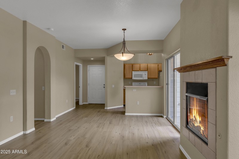 dining room and breakfast bar