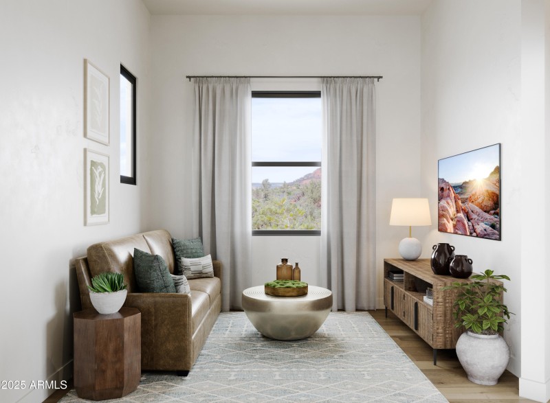 Sitting Area Interior Rendering