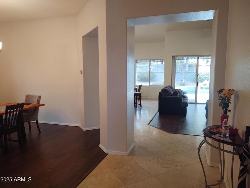 View from front door