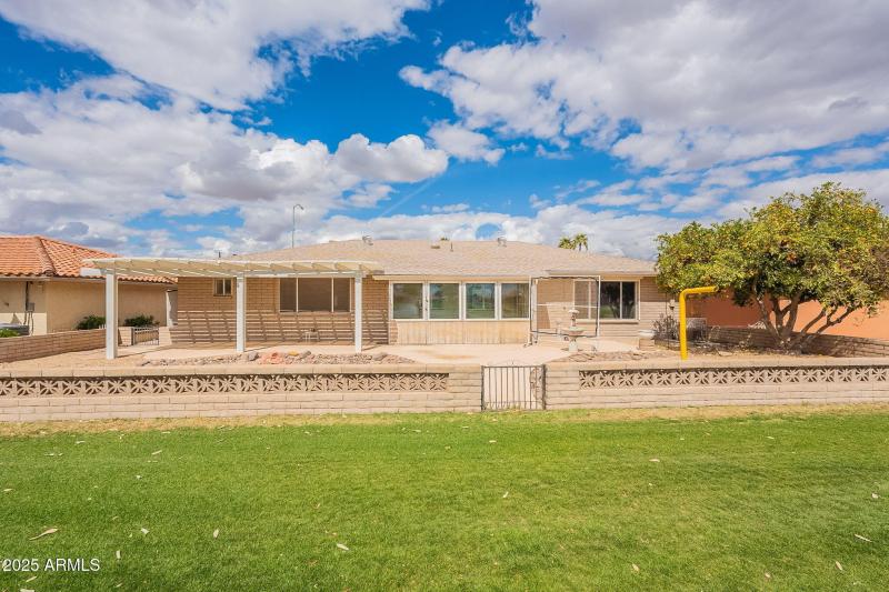 South Backyard to Golf Course & Lake