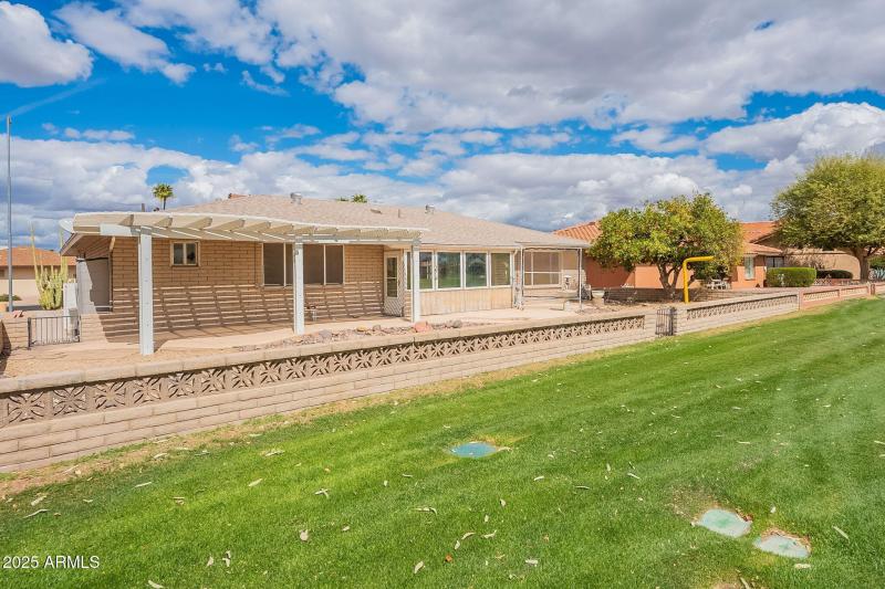 South Backyard to Golf Course & Lake