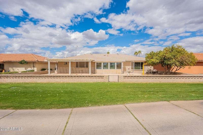 South Backyard to Golf Course & Lake