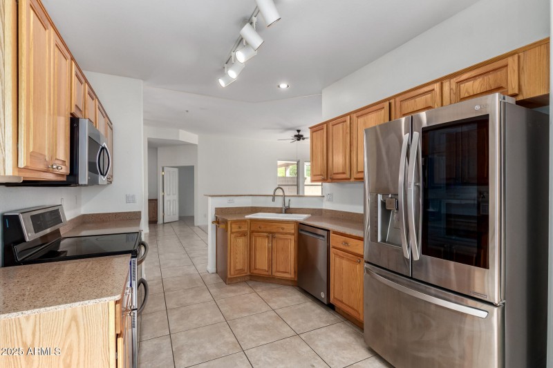 Kitchen with Stainless Appliances