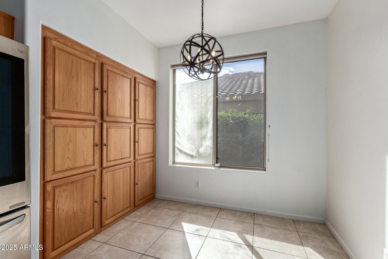 Breakfast Nook with Cabinet Storage
