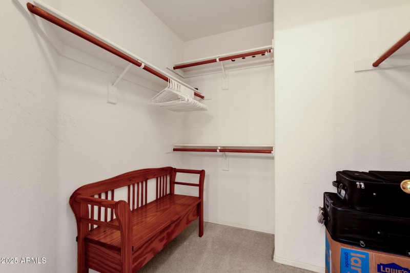 Walk in Master Closet