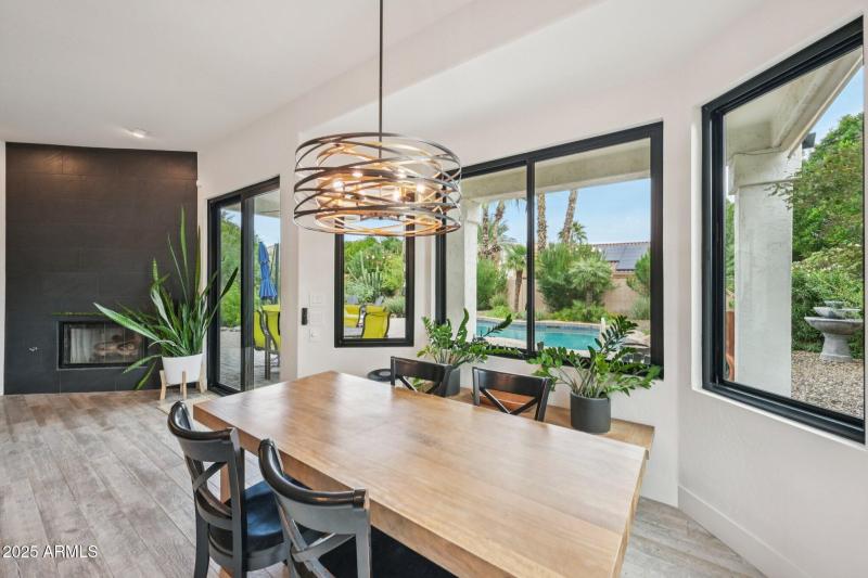 Views of the backyard