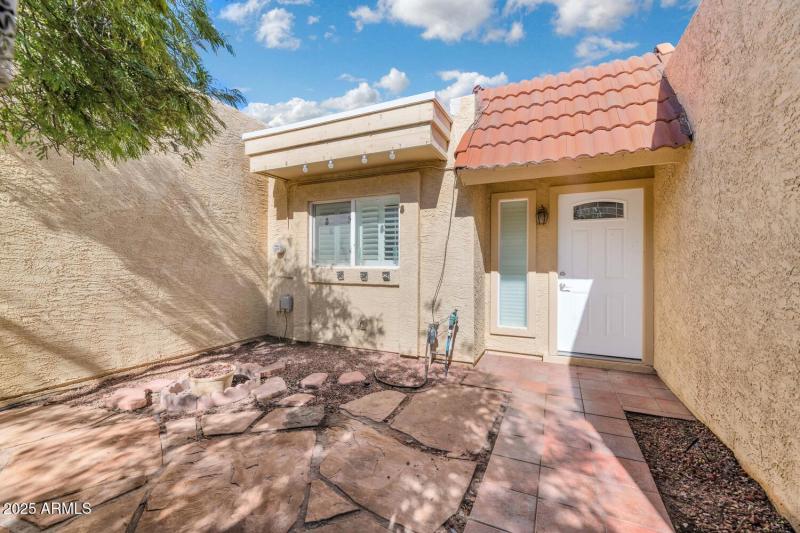 Front Courtyard Entrance