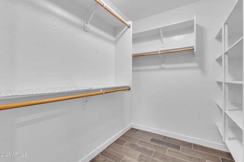 Main bedroom closet