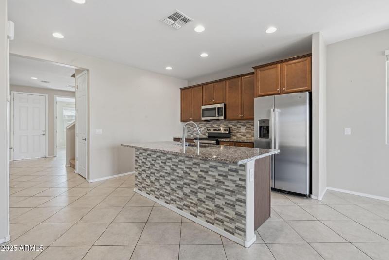 Downstairs Kitchen + Breakfast Bar