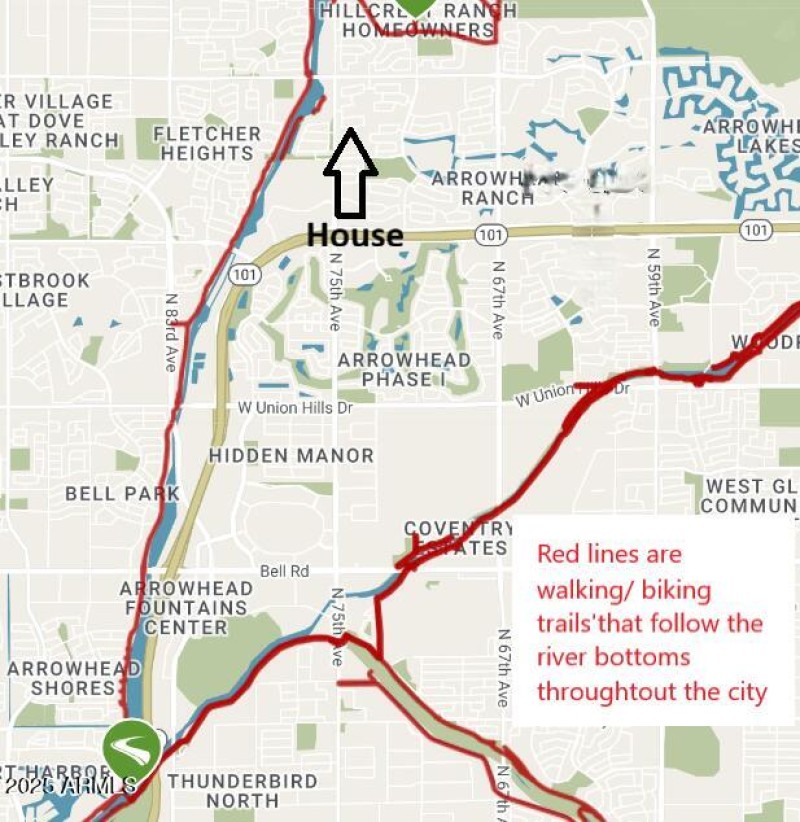 Biking Trail Map