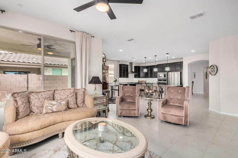 Open Concept to Kitchen