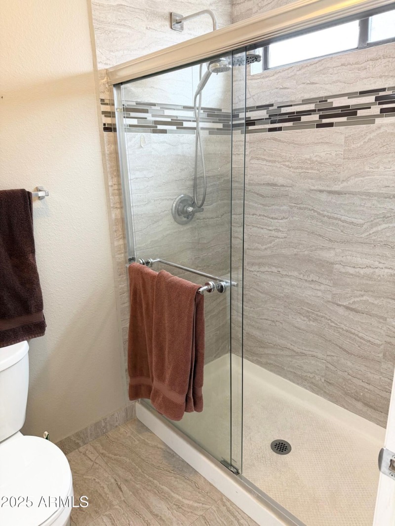 Primary Tiled Walk-in Shower
