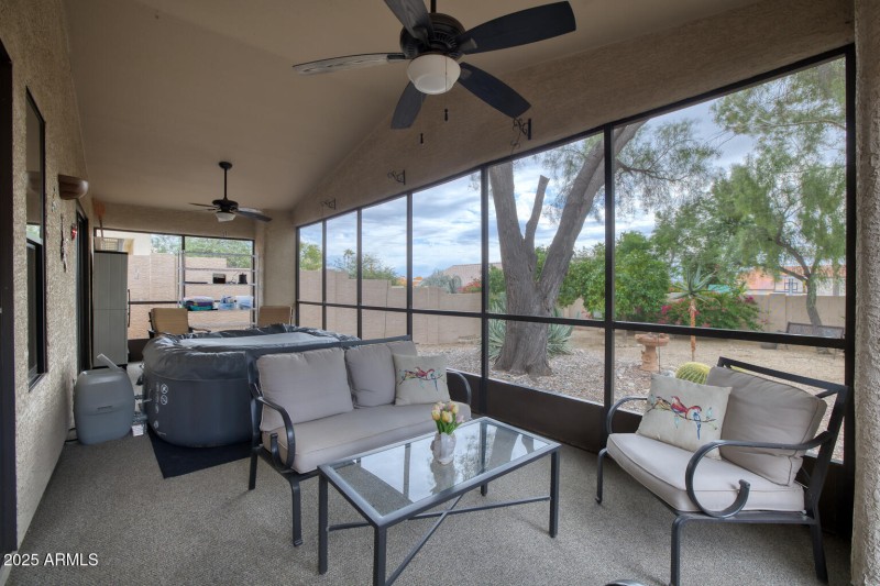 screened patio