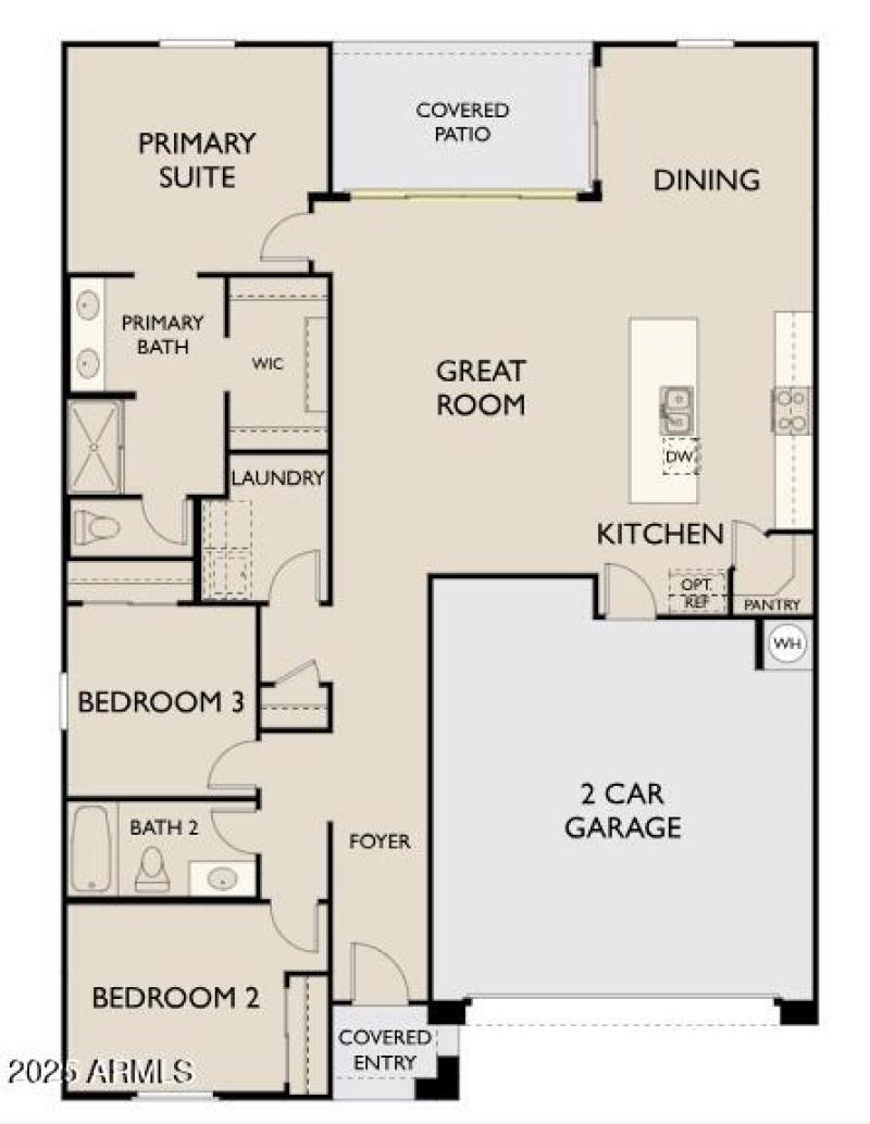 Violet Floor Plan - R