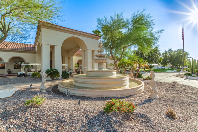 Entrance to Clubhouse