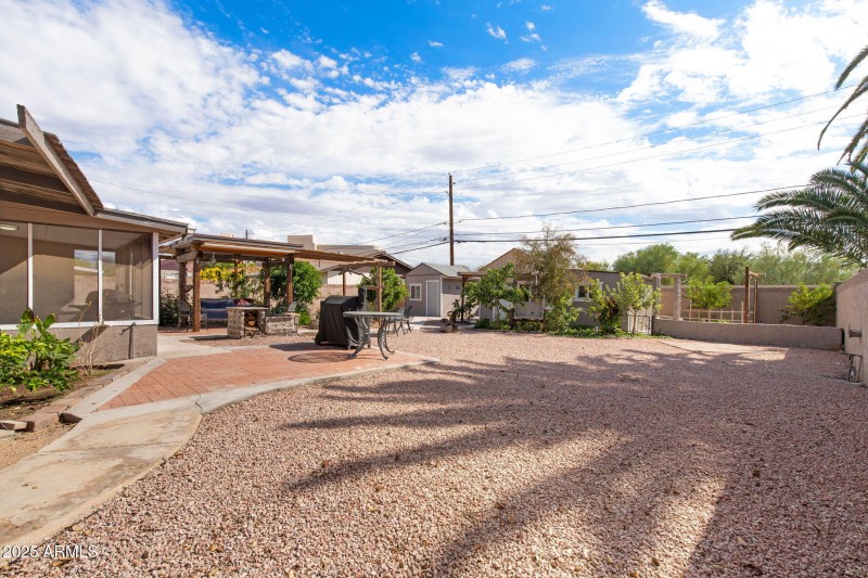 aspen rear yard view 1