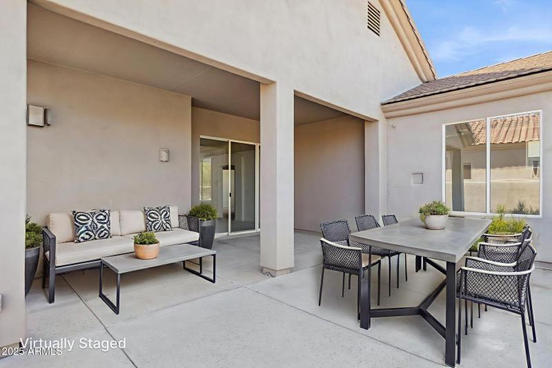 Patio Staged