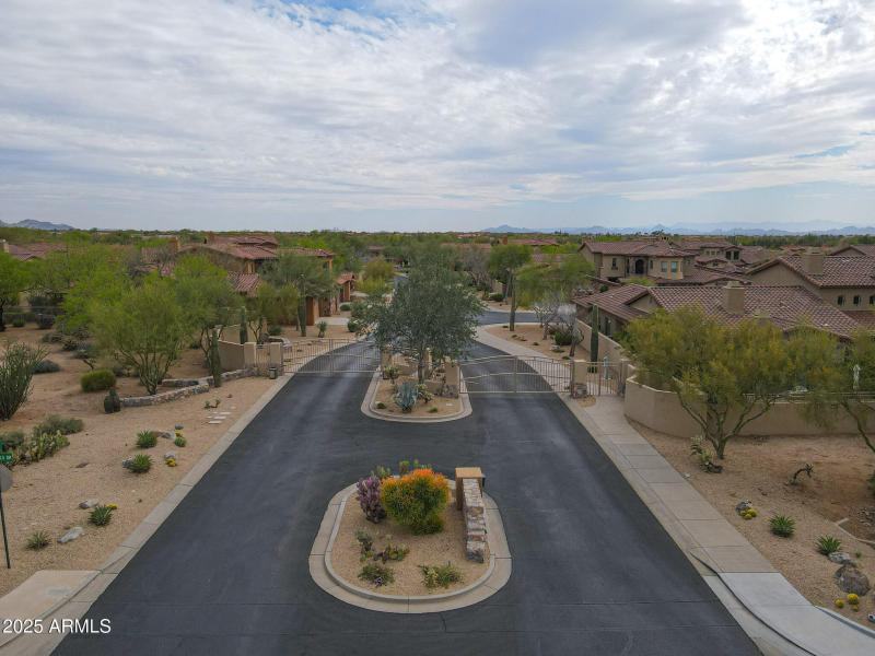 Gated Entrance to Community