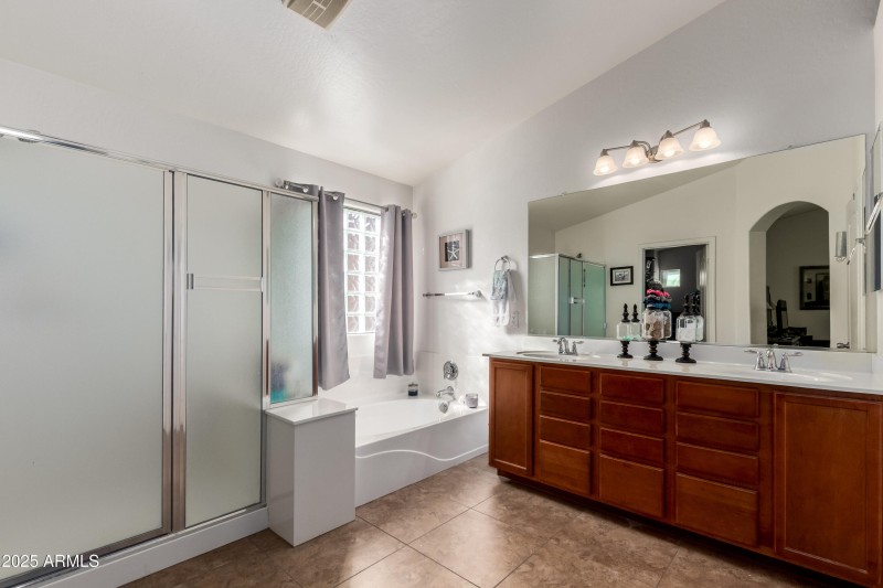 Primary Bathroom with Soaking Tub