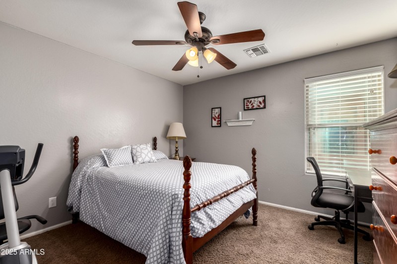 Cozy Guest Bedroom with Natural Light