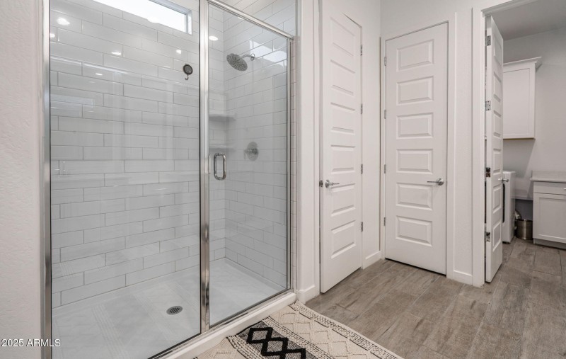 Primary Shower & Water Closet Entry