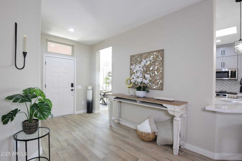 Warm & Inviting Entry Foyer