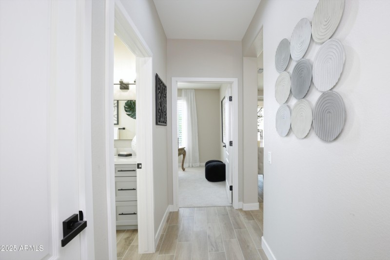 Light-Filled Hallway