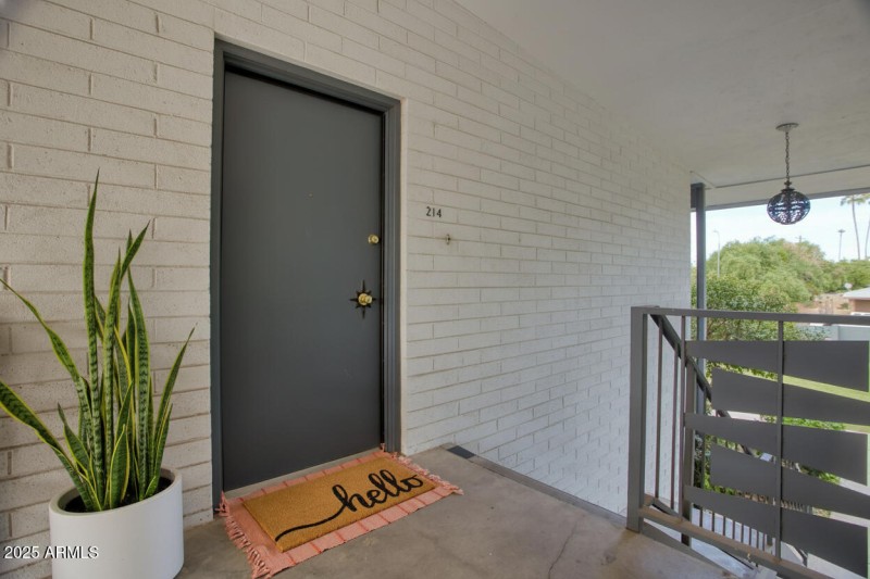Welcoming Entry