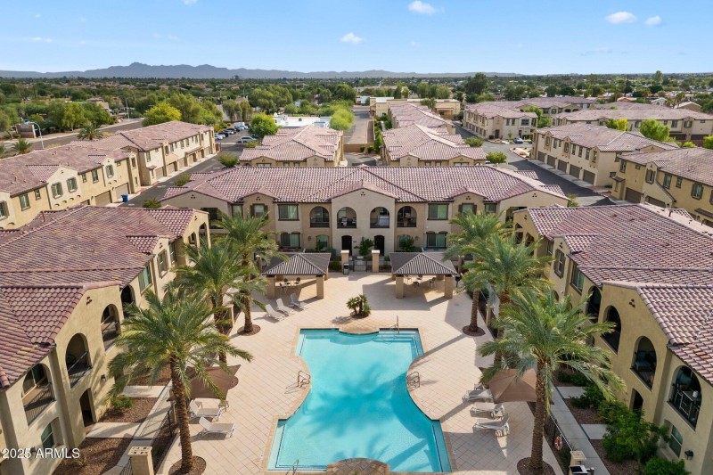 Community Pool with Cabanas