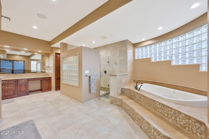 Spacious Primary Bath