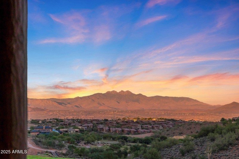 Four Peaks at Twilight at