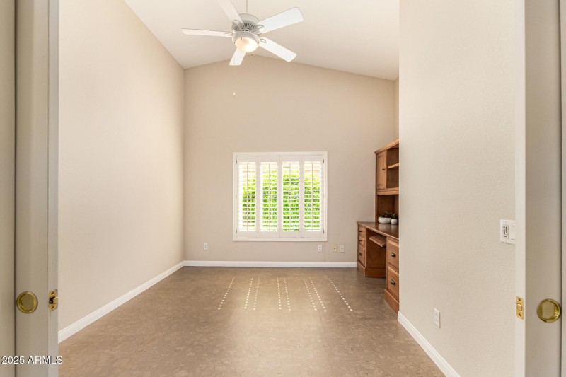 Den/Office with Pocket doors